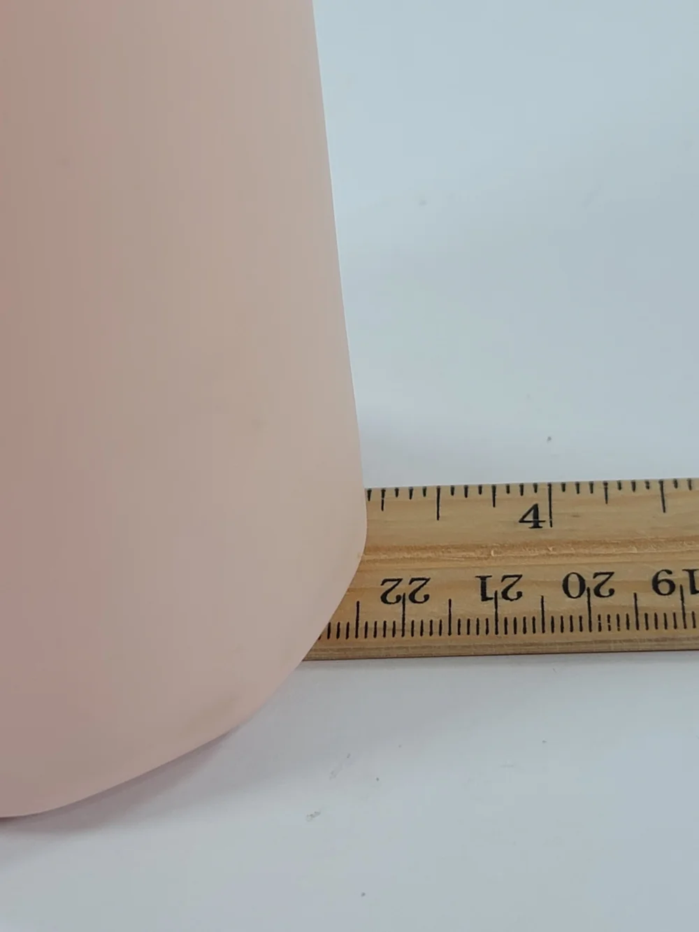 Apana Glass Bottle Rose Gold Tone And  Crystal Lid